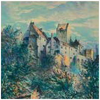 Historische Aufnahme Schloss Seefeld